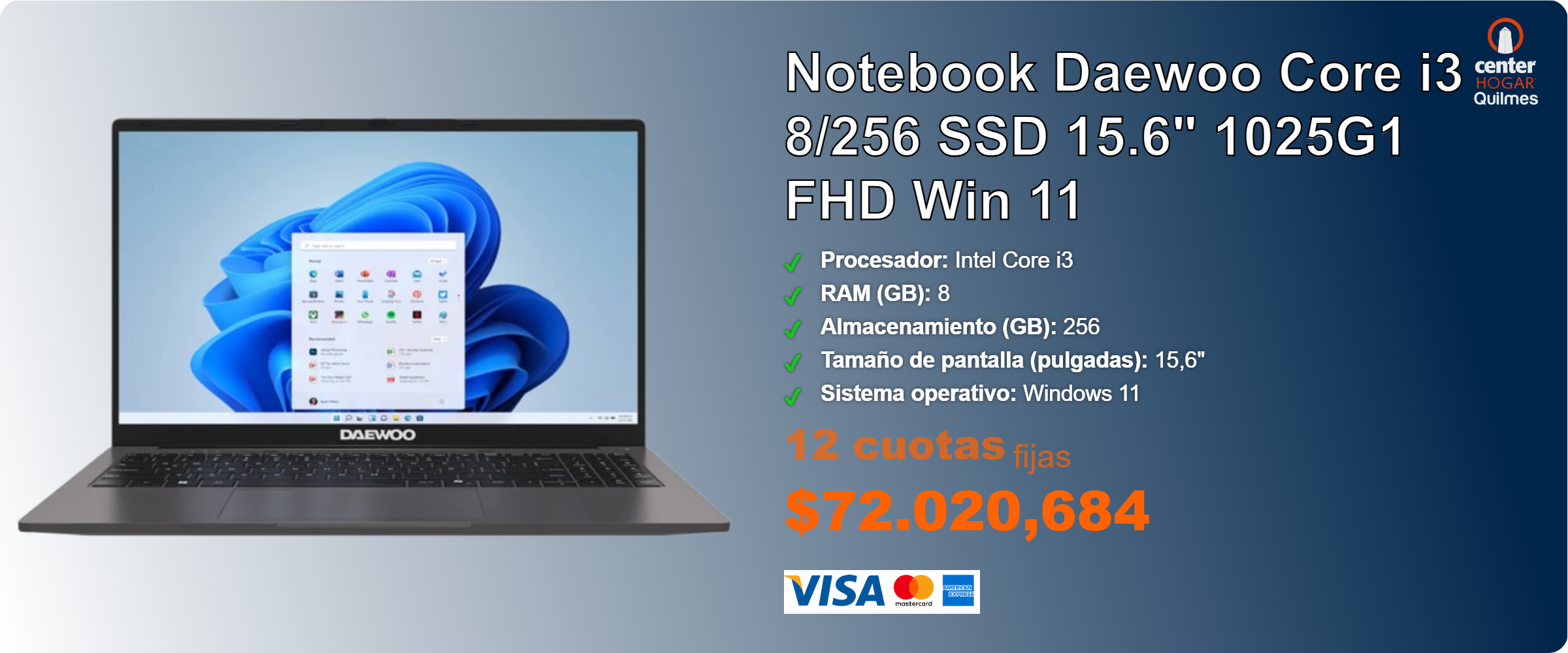 Notebook Daewoo